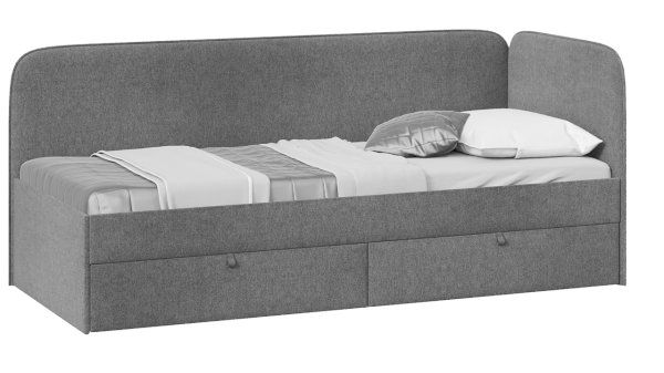 Кровать с мягкой обивкой Молли Тип 1 800 (ТриЯ)